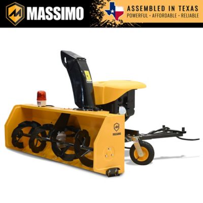 Massimo Universal 60 In 420cc Utv Snow Blower Attachment