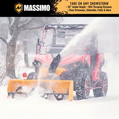 Image showing  60 in. Universal 420cc UTV Snow Blower Attachment