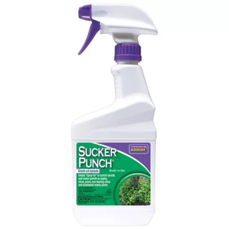 Bonide 16 oz Sucker Punch Spray Ready to Use Controls Unwanted Plant Growth Plant Growth Regulator for Home and Garden Lawn & Garden Disease Control