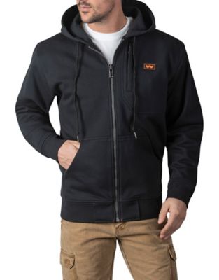 Men's Heavyweight Full Zip up Hoodie, Fleece Jacket