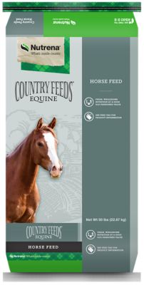 Nutrena Country Feeds 12/8 Pellet Horse Feed, 50 lb