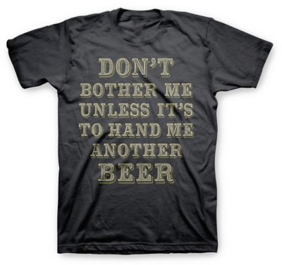 Goodie Two Sleeves Men's Short-Sleeve Don't Bother Me T-Shirt