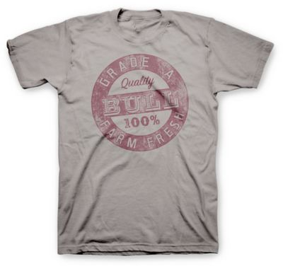 Farm Fed Clothing Men's Short-Sleeve Grade A Bull T-Shirt