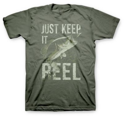 Farm Fed Clothing Men's Short-Sleeve Keep it Reel T-Shirt