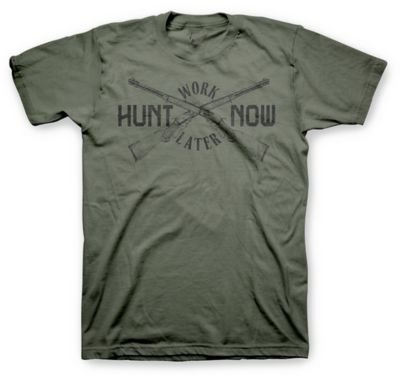 Farm Fed Clothing Men's Short-Sleeve Hunt Now T-Shirt