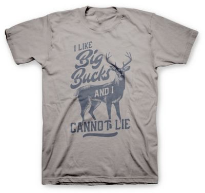 Farm Fed Clothing Men's Short-Sleeve I Like Big Bucks T-Shirt