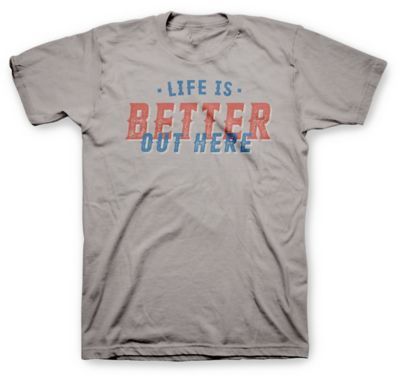 Farm Fed Clothing Men's Short-Sleeve Life is Better T-Shirt