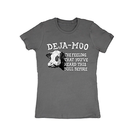 Farm Fed Clothing Women's Short-Sleeve Deja Moo T-Shirt