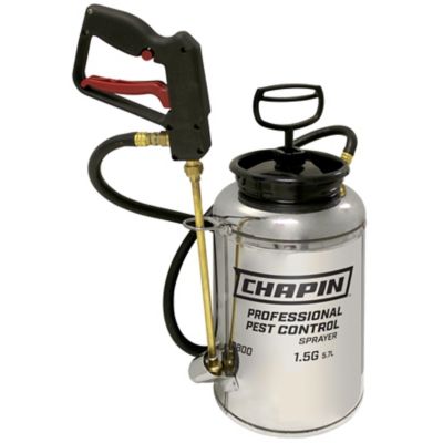 Chapin 10800: 1.5-gallon Professional Pest Control Stainless Steel Tank Sprayer