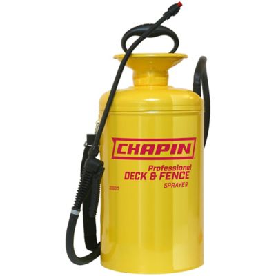 Chapin 30600: 2 gal. Professional Tri-Poxy Steel Deck Sprayer for Deck Stains and Sealants