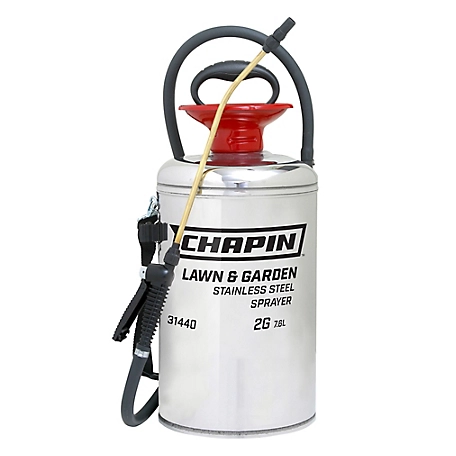 Chapin 31440: 2-gallon Stainless Steel Lawn & Garden Tank Sprayer at  Tractor Supply Co.
