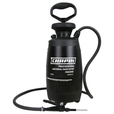 Chapin 2659E: 2-gallon Industrial Janitorial/Sanitation Poly Tank Sprayer with Foaming Nozzle
