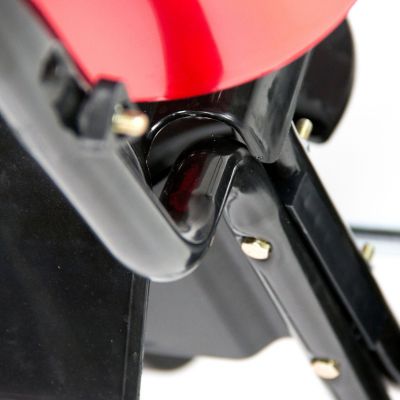 Image showing  80 lb. Capacity Push Residential Turf Steel Broadcast Spreader, 12 in. Pneumatic Tires