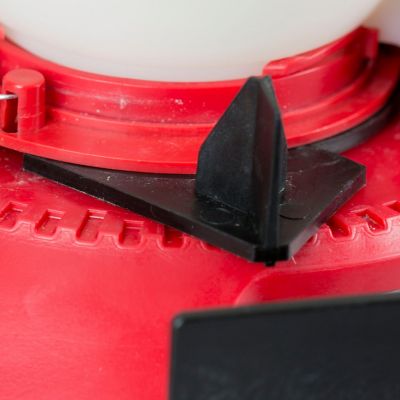 Image showing  8700A Chest Mounted Turf Spreader with Padded Strap & Spread Control