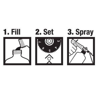 Image showing  32 oz. Professional Lawn & Garden Hose-end Sprayer with Metering Dial