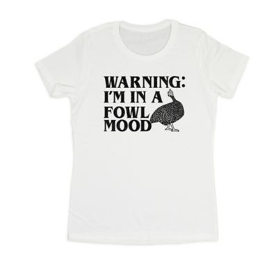 Goodie Two Sleeves Women's Short-Sleeve Fowl Mood T-Shirt