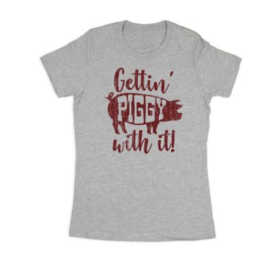 Goodie Two Sleeves Women's Short-Sleeve Get Piggy T-Shirt