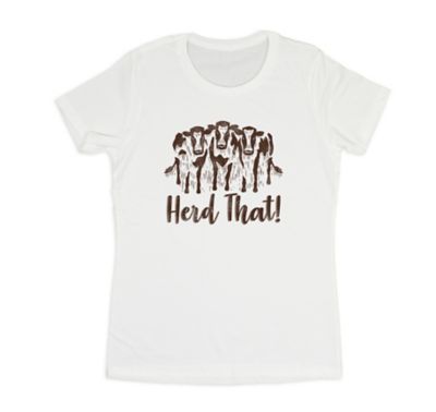 Farm Fed Clothing Women's Short-Sleeve Herd That T-Shirt