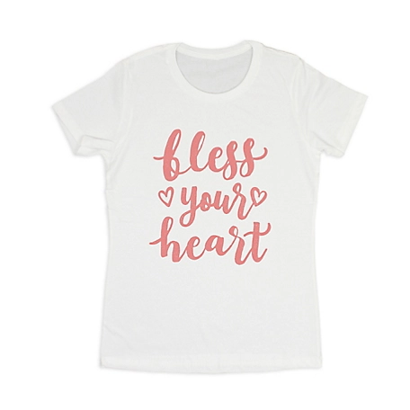 Farm Fed Clothing Women's Short-Sleeve Bless Your Heart T-Shirt