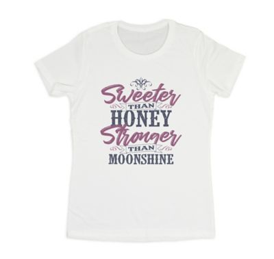 Farm Fed Clothing Women's Short-Sleeve Sweeter Than Honey T-Shirt