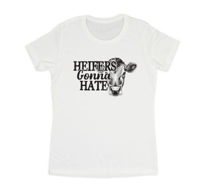 Farm Fed Clothing Women's Short-Sleeve Heifers Hate T-Shirt