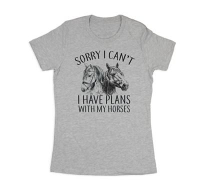 Farm Fed Clothing Women's Short-Sleeve I Cant T-Shirt