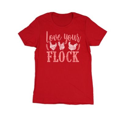 Farm Fed Clothing Women's Short-Sleeve Love Your Flock T-Shirt