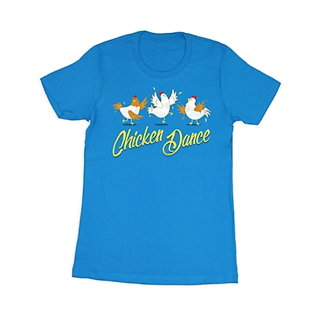 Farm Fed Clothing Women's Short-Sleeve Chicken Dance T-Shirt