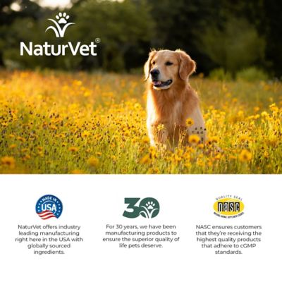 Image showing 8 th NaturVet Hemp Allergy Aid Plus Hemp Seed Supplement for Dogs, 60 ct.