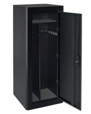 Image showing  18 Long Gun 13 cu. ft. Key Lock Gun Cabinet, Black