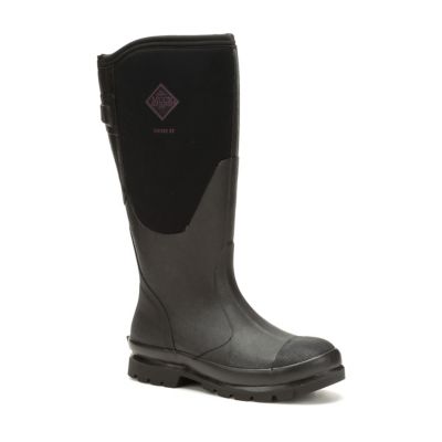 Muck Boot Company Women's Chore XT Rain Boots, Extended Fit, Black Great chore boots