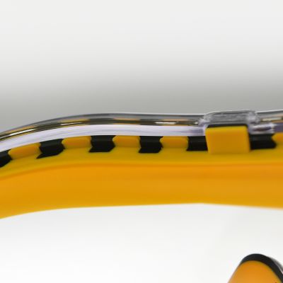 Image showing 7 th DEWALT Concealer Safety Goggles, Black Frame, Anti-Fog Clear Lens