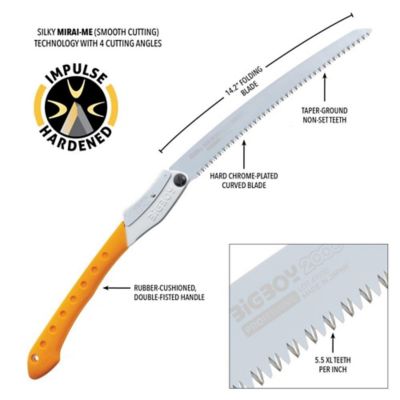 Image showing 6 th Silky Saws Bigboy 2000 360mm XL Teeth 356-36