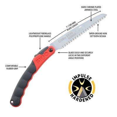 Image showing  7 in. F180 Large Teeth Folding Saw