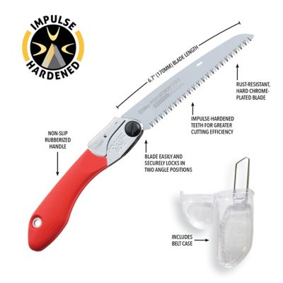 Image showing  6.75 in. Pocketboy 170 Large Teeth Folding Saw