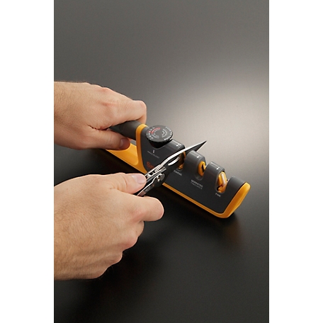KitchenIQ by Smith's 50146 Angle Adjust Adjustable Manual Knife Sharpener