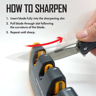 Image showing 6 th Smith's Adjustable Manual Knife Sharpener