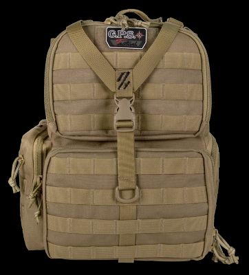 G-Outdoors G.P.S. Tactical Range Backpack Tan