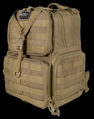 Image showing  G.P.S. Tactical Range Backpack Tan