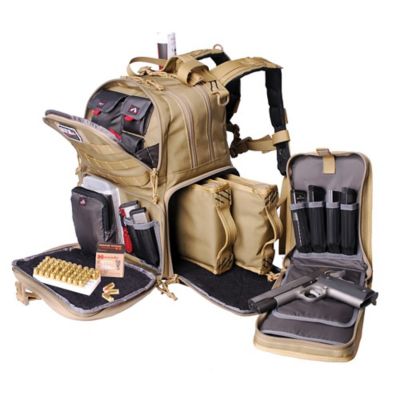 Image showing  G.P.S. Tactical Range Backpack Tan
