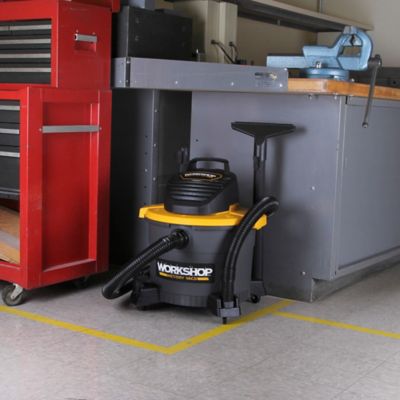 Image showing 5 th WORKSHOP 9 gal. 4.25 HP Portable Wet/Dry Vacuum Cleaner with Accessories