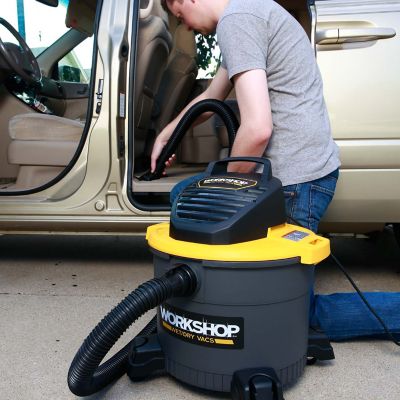 Image showing 6 th WORKSHOP 9 gal. 4.25 HP Portable Wet/Dry Vacuum Cleaner with Accessories