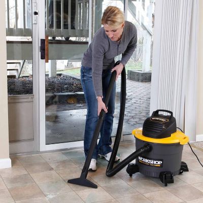 Image showing 9 th WORKSHOP 9 gal. 4.25 HP Portable Wet/Dry Vacuum Cleaner with Accessories