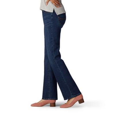 Image showing 2 th Lee Women's Stretch Fit Mid-Rise Flex Motion Bootcut Jeans