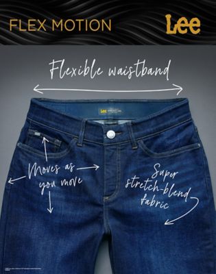 Image showing  Women's Stretch Fit Mid-Rise Flex Motion Bootcut Jeans