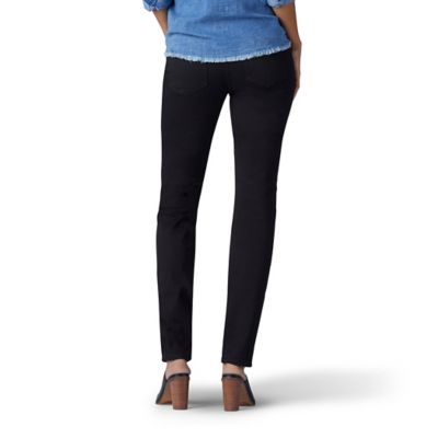 Image showing  Slim Fit Mid-Rise Sculpting Pull-On Jeans