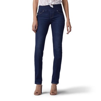 Lee Slim Fit Mid-Rise Sculpting Pull-On Jeans