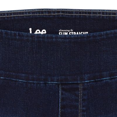 Image showing  Slim Fit Mid-Rise Sculpting Pull-On Jeans