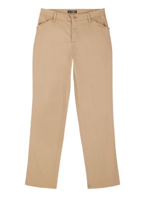 Jean Femme Lee Taille 10S Couleur Kaki Marron - Coupe Bootcut - Occasion Très Bon état
