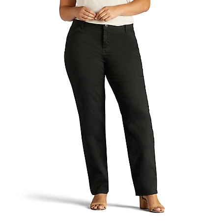 Lee Women's Relaxed Fit Mid-Rise Straight Leg Pants at Tractor Supply Co.